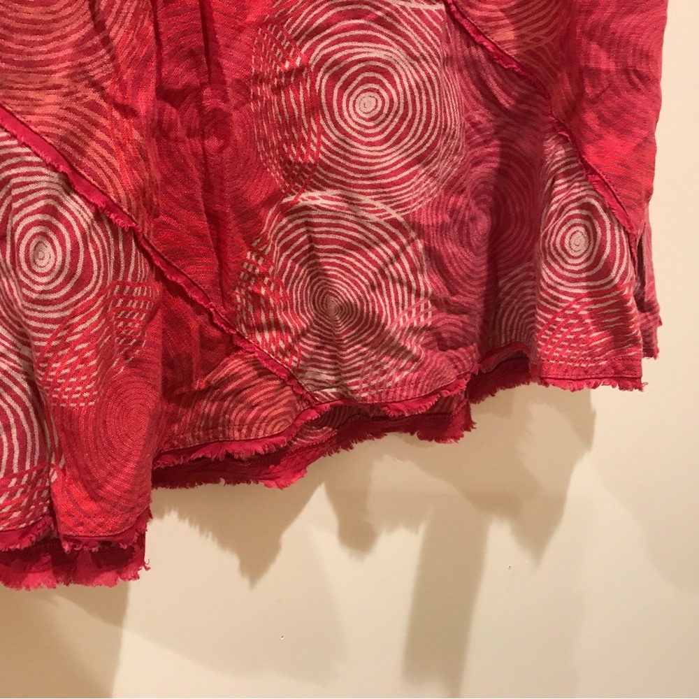 J Jill Pink Linen Skirt (PS) - Picture 5 of 8